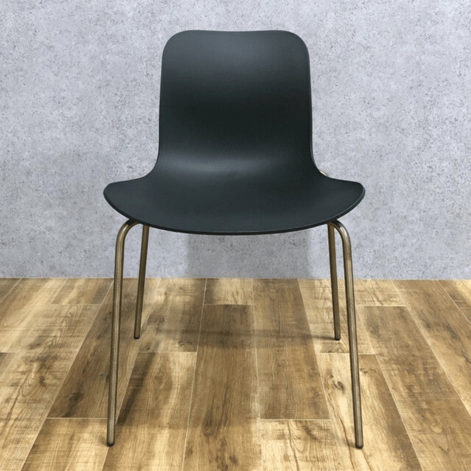 NORR11 LANGUE CHAIR Steel  Brass Frame BLACK OHW / NORR11（ノアイレブン） / ダイニングチェア / AWN30210_dt_04.jpg