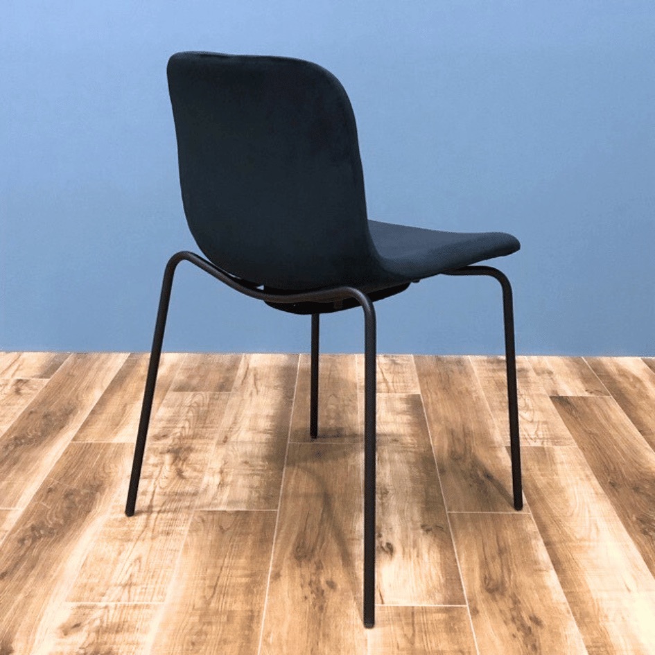 NORR11 Langue Chair Soft Steel Velvet /Black Frame OHW / NORR11（ノアイレブン） / ダイニングチェア / AWN30211_dt_01.jpg