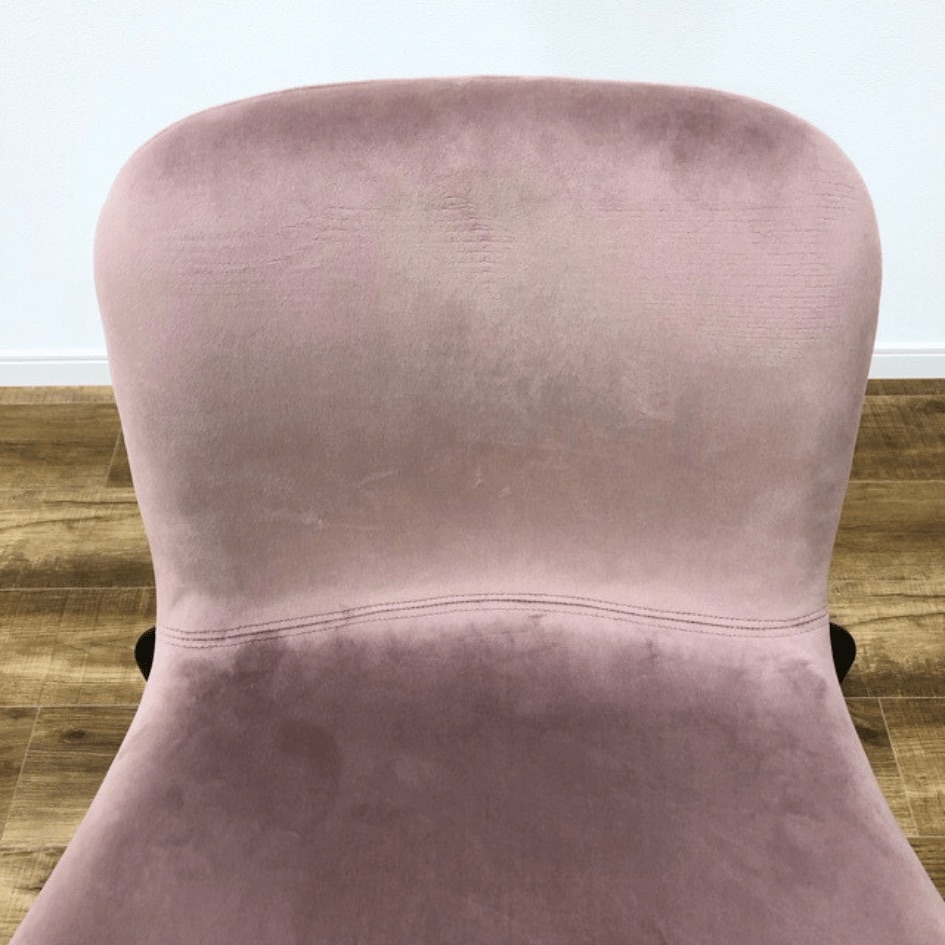 NORR11 Langue Chair Soft Steel Velvet  Black Frame Pink OHW / NORR11（ノアイレブン） / ダイニングチェア / AWN30219_dt_04.jpg