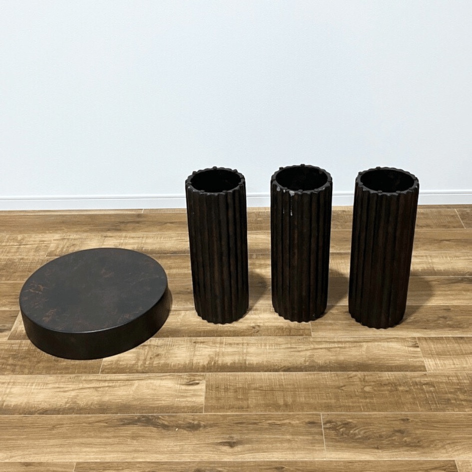 NORR11 GEAR SIDE TABLE Earth (黒) OHW / NORR11（ノアイレブン） / サイドテーブル・ナイトテーブル / AWN30220_dt_01.jpg
