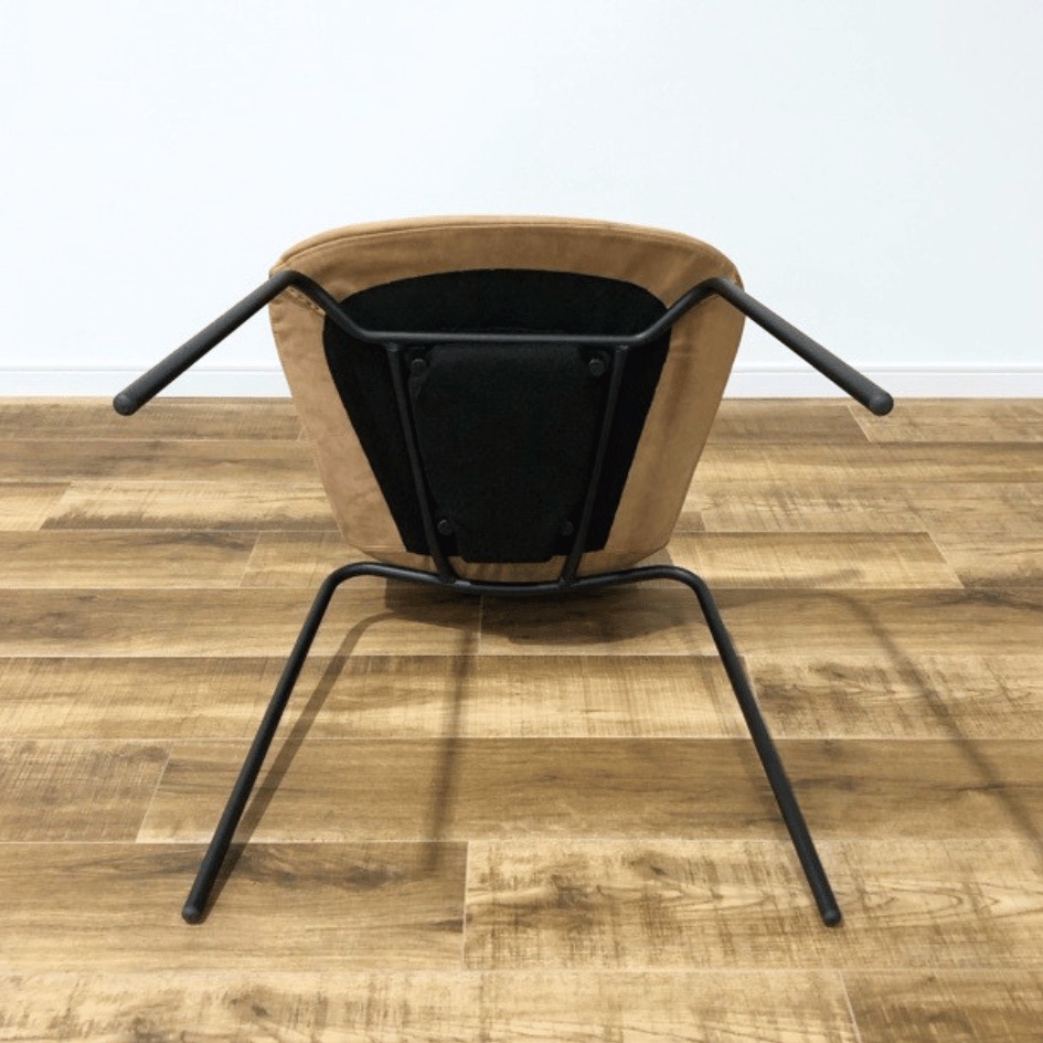 NORR11 Langue Chair Soft Steel  Black Frame Camel LEATHER OHW / NORR11（ノアイレブン） / ダイニングチェア / AWN30224_dt_06.jpg