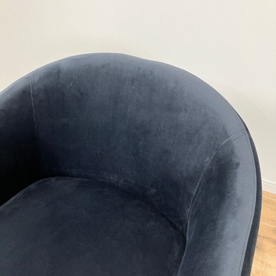 moda en casa moda en casa JAVA lounge chair sapphire / 中古