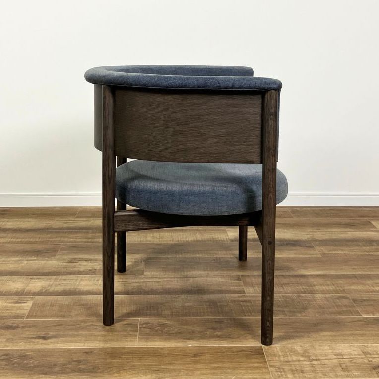 Karimoku Case N-CC01 Lounge Chair blue/smoked oak / Karimoku Case（カリモクケース） / ラウンジチェア / AWN30320_dt_02.jpg