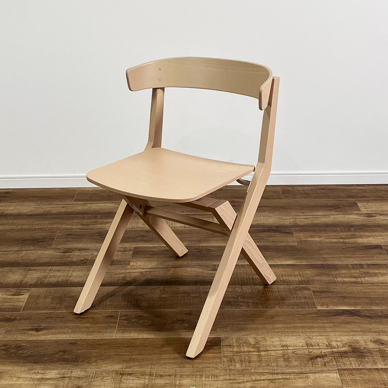 KOKUYO DAYS OFFICE wood side XY-CWS1W20 ホワイトナチュラル / KOKUYO（コクヨ） / 折りたたみチェア・折りたたみ椅子 / AWN30330LBR_ma.jpg