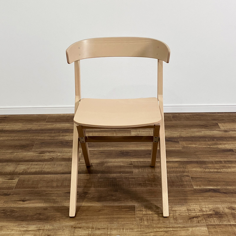 KOKUYO DAYS OFFICE wood side XY-CWS1W20 ホワイトナチュラル / KOKUYO（コクヨ） / 折りたたみチェア・折りたたみ椅子 / AWN30330_dt_01.jpg