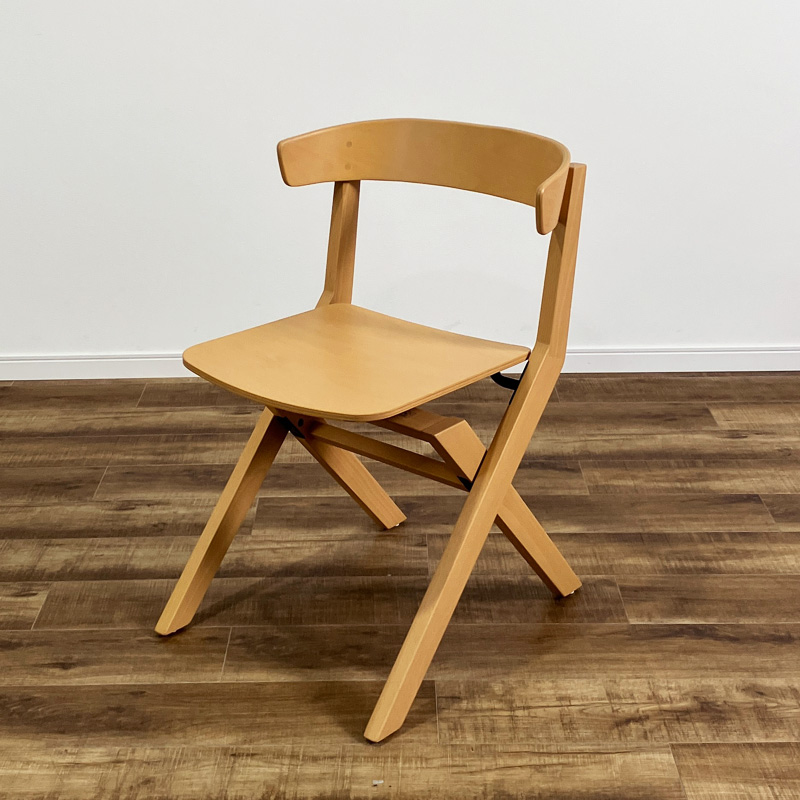KOKUYO DAYS OFFICE wood side XY-CWS1W2A ナチュラル / KOKUYO（コクヨ） / 折りたたみチェア・折りたたみ椅子 / AWN30331LBR_ma.jpg