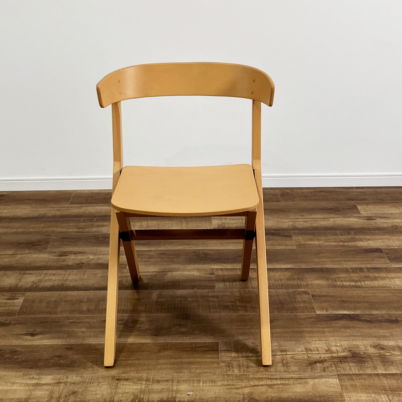 KOKUYO DAYS OFFICE wood side XY-CWS1W2A ナチュラル / KOKUYO（コクヨ） / 折りたたみチェア・折りたたみ椅子 / AWN30331_dt_01.jpg