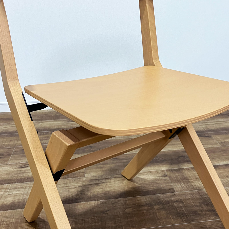 KOKUYO DAYS OFFICE wood side XY-CWS1W2A ナチュラル / KOKUYO（コクヨ） / 折りたたみチェア・折りたたみ椅子 / AWN30331_dt_08.jpg