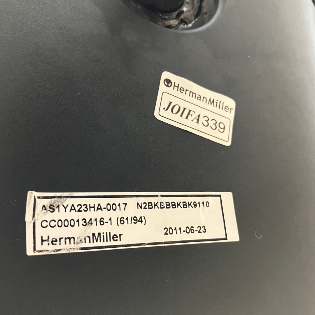 Herman Miller SAYL CHAIR  GRAY×BLACK / Herman Miller（ハーマンミラー） / オフィスチェア・ワークチェア / AWN30351_dt_17.jpg