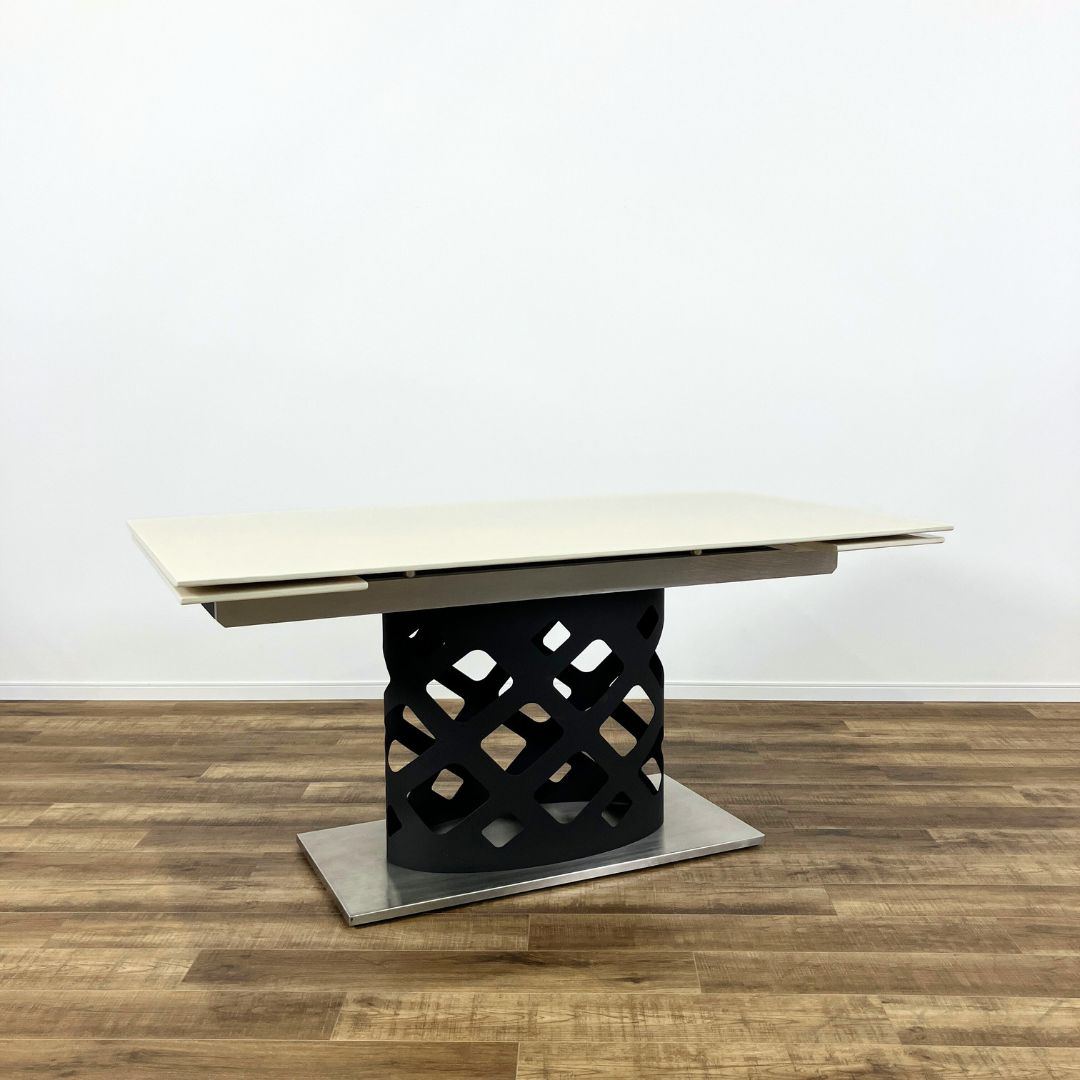 Crastina INTER FURNITURE Marvel White【配送エリア限定(23区内)】 / Crastina INTER FURNITURE（クラスティーナインターファニチャー） / ダイニングテーブル / AWN30353_dt_03.jpg