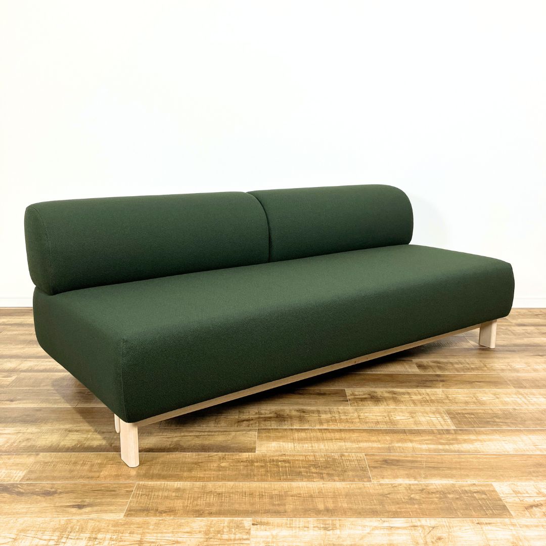 Karimoku New Standard Elephant Sofa 3-Seater Bench Dark Green / Karimoku New Standard（カリモクニュースタンダード） / 3人掛けソファ / AWN30366_dt_05.jpg