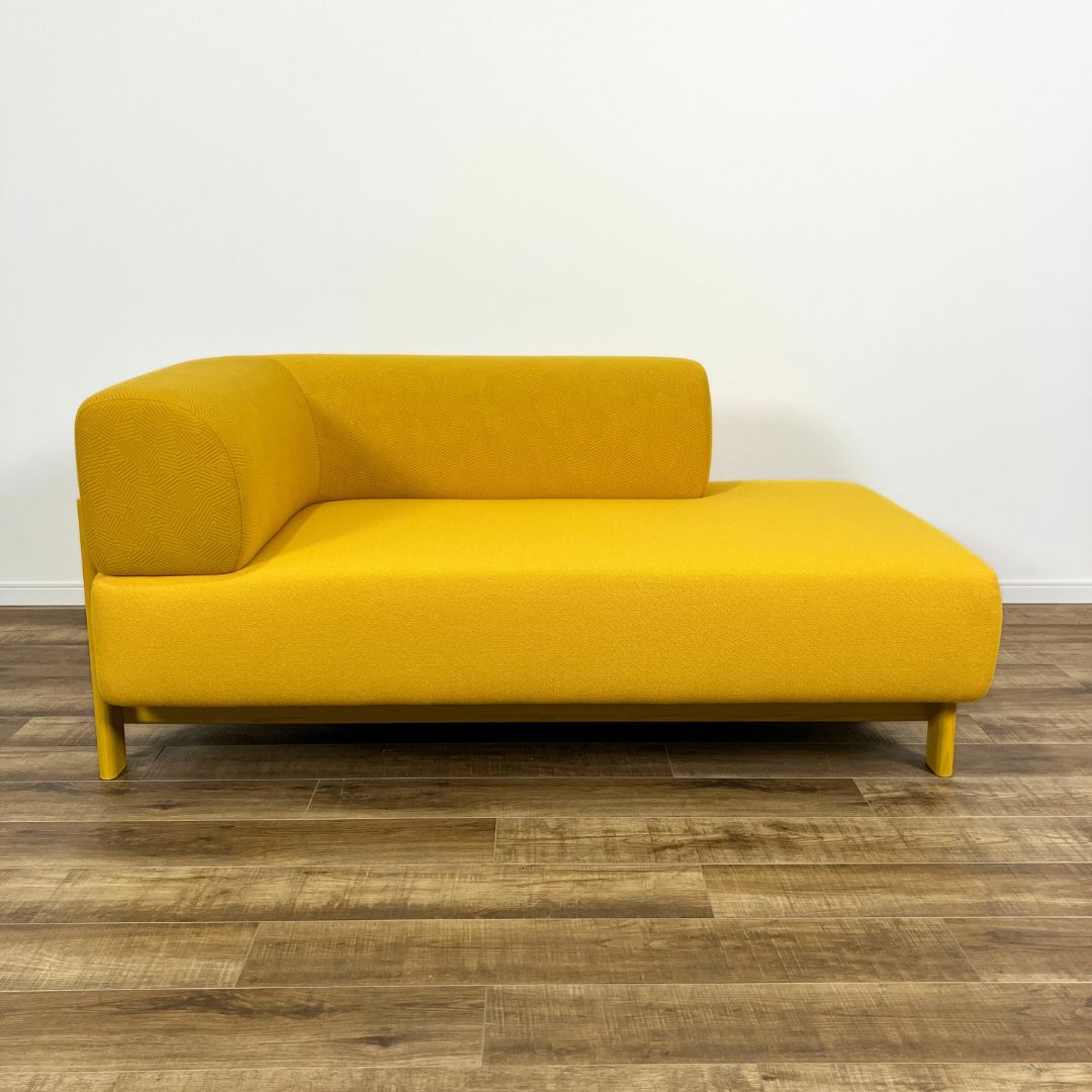 Karimoku New Standard Elephant Sofa Chaiselongue L Yellow / Karimoku New Standard（カリモクニュースタンダード） / カウチソファ / AWN30372_dt_01.jpg