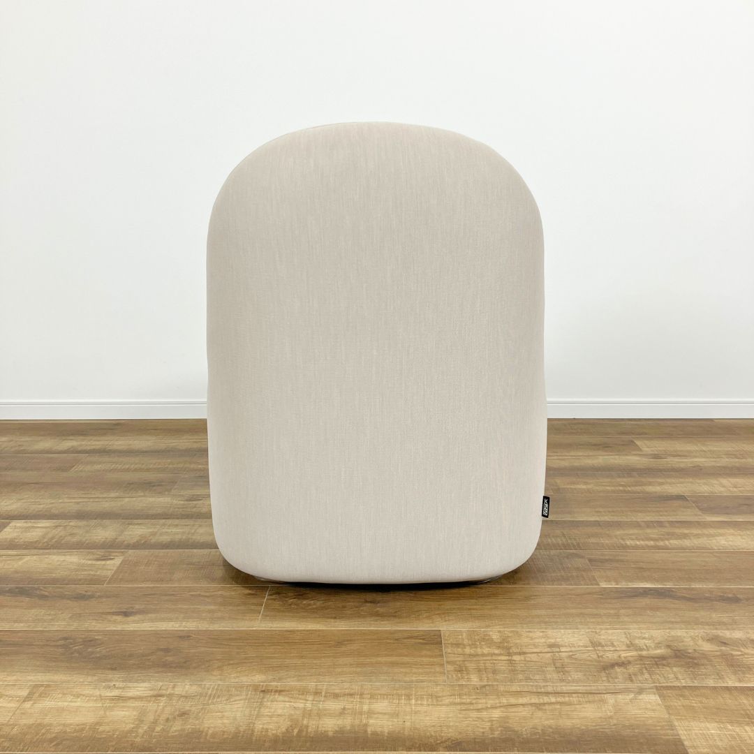 Karimoku New Standard Polar Lounge Chair S (Uniform Melange) Beige / Karimoku New Standard（カリモクニュースタンダード） / ラウンジチェア / AWN30375_dt_03.jpg