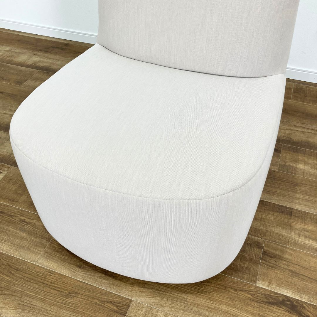 Karimoku New Standard Polar Lounge Chair S (Uniform Melange) Beige / Karimoku New Standard（カリモクニュースタンダード） / ラウンジチェア / AWN30375_dt_06.jpg