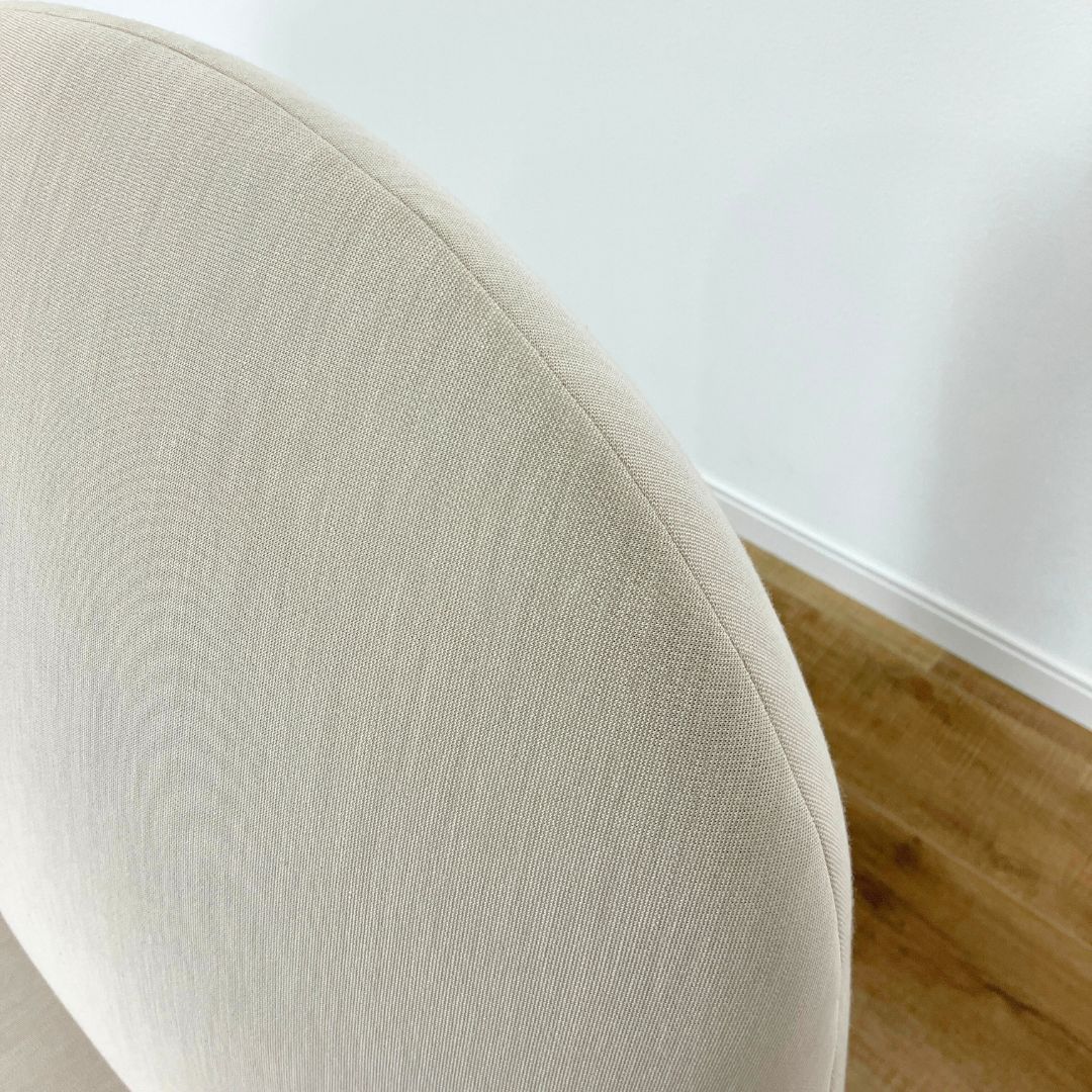 Karimoku New Standard Polar Lounge Chair S (Uniform Melange) Beige / Karimoku New Standard（カリモクニュースタンダード） / ラウンジチェア / AWN30375_dt_09.jpg