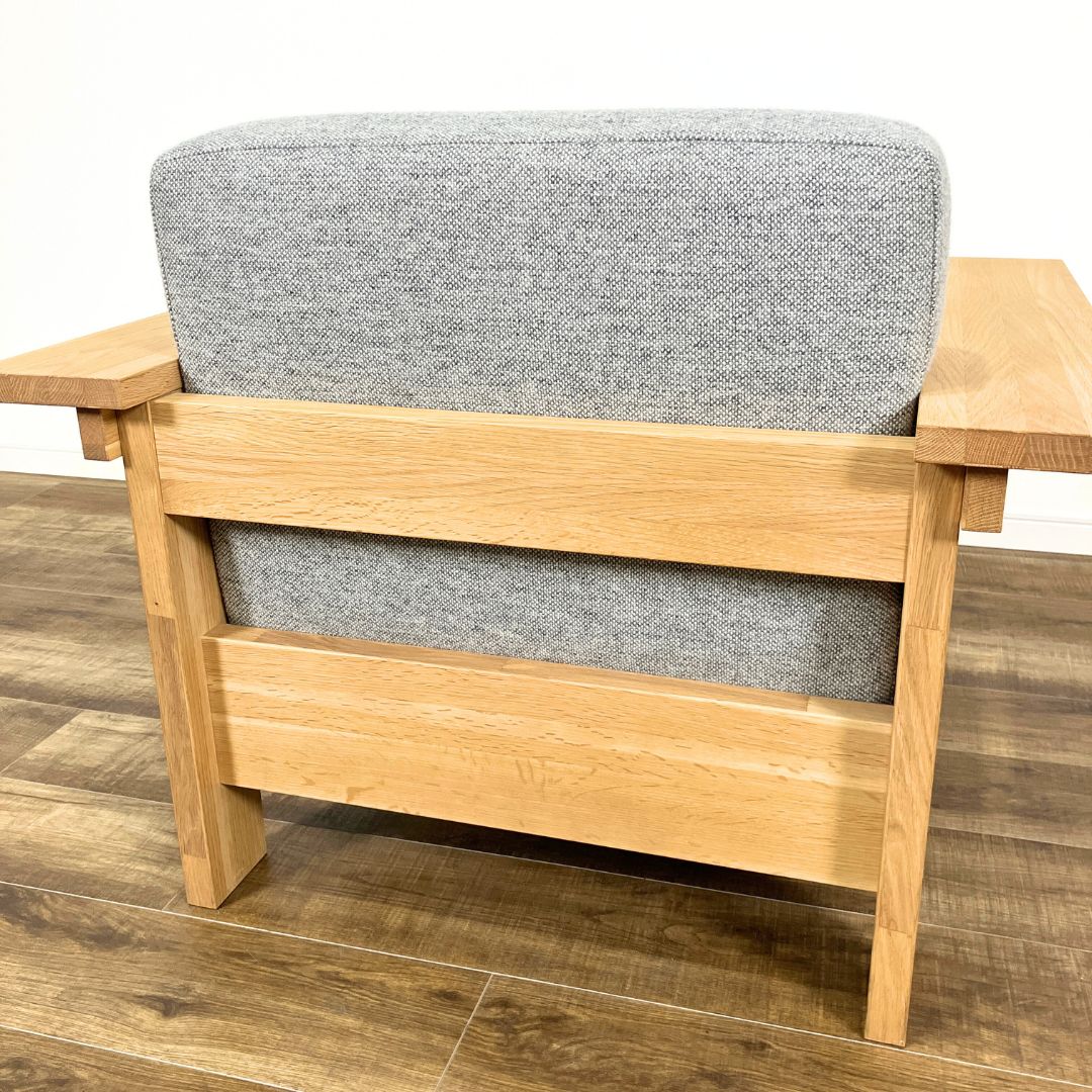 石巻工房 by Karimoku KOBO SOFA by Karimoku Beige / 石巻工房 by Karimoku（イシノマキコウボウバイカリモク） / 1人掛けソファ / AWN30377_dt_15.jpg