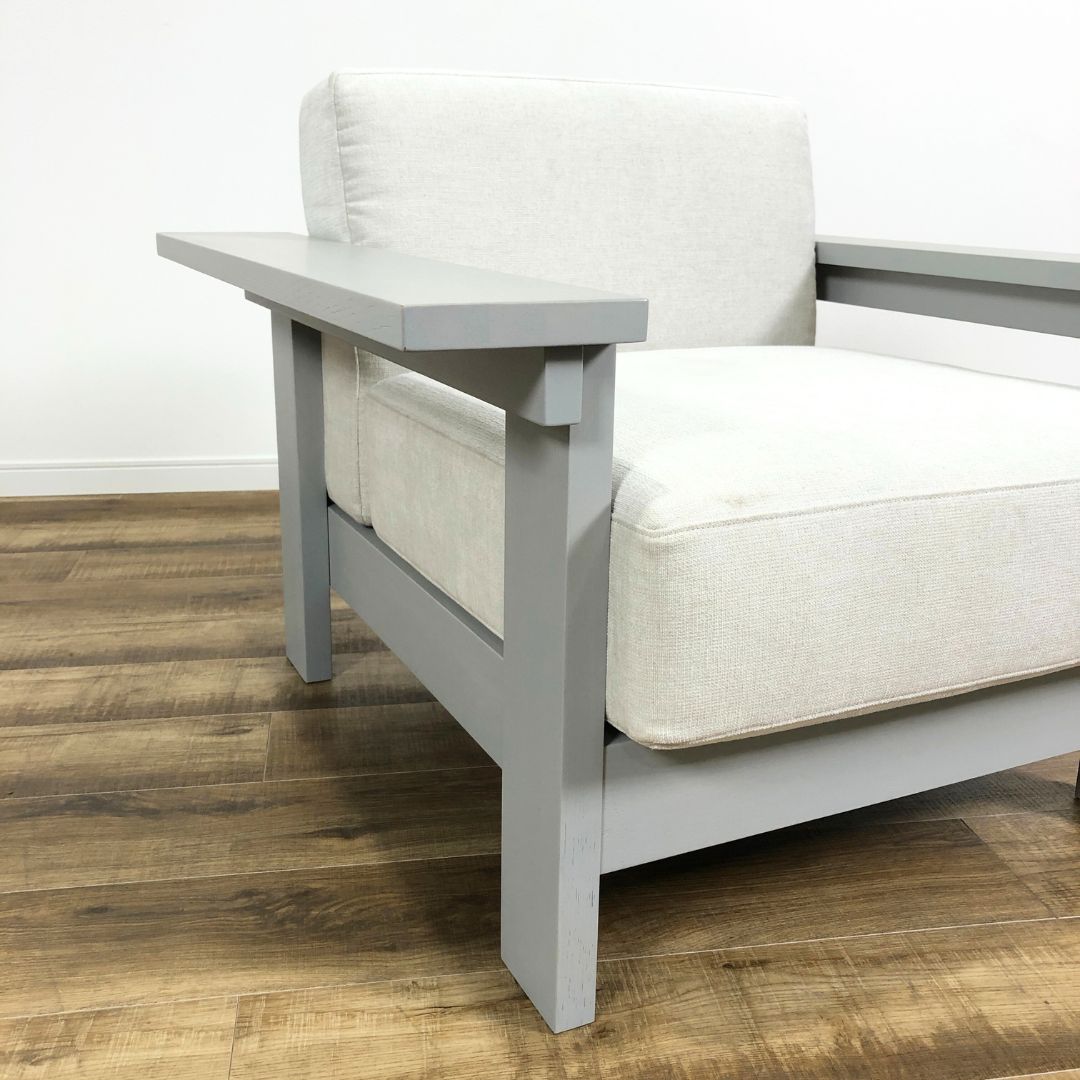 石巻工房 by Karimoku KOBO SOFA by Karimoku Grain Gray 1P / 石巻工房 by Karimoku（イシノマキコウボウバイカリモク） / 1人掛けソファ / AWN30378_dt_12.jpg