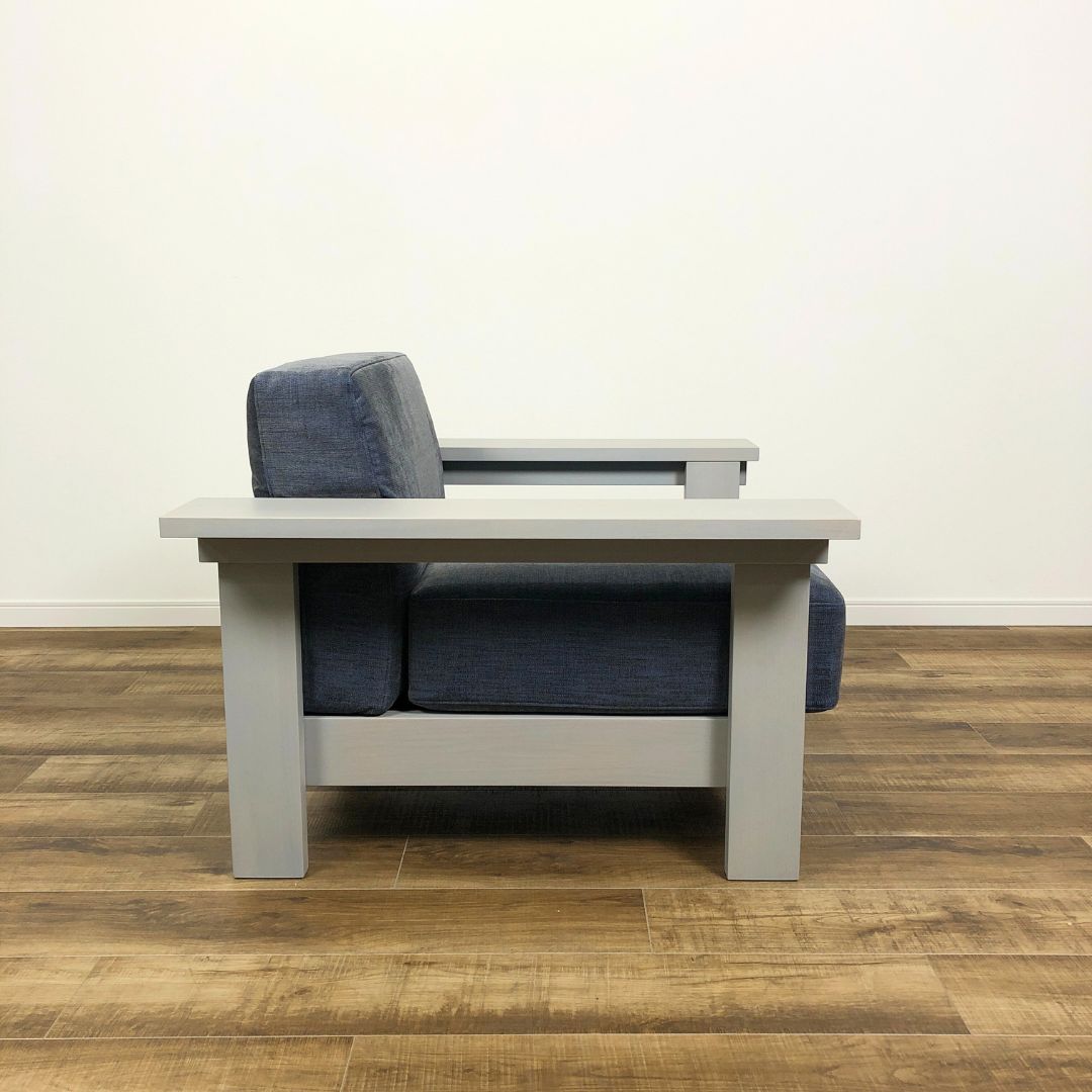 石巻工房 by Karimoku KOBO SOFA by Karimoku Grain Gray 1P / 石巻工房 by Karimoku（イシノマキコウボウバイカリモク） / 1人掛けソファ / AWN30379_dt_04.jpg