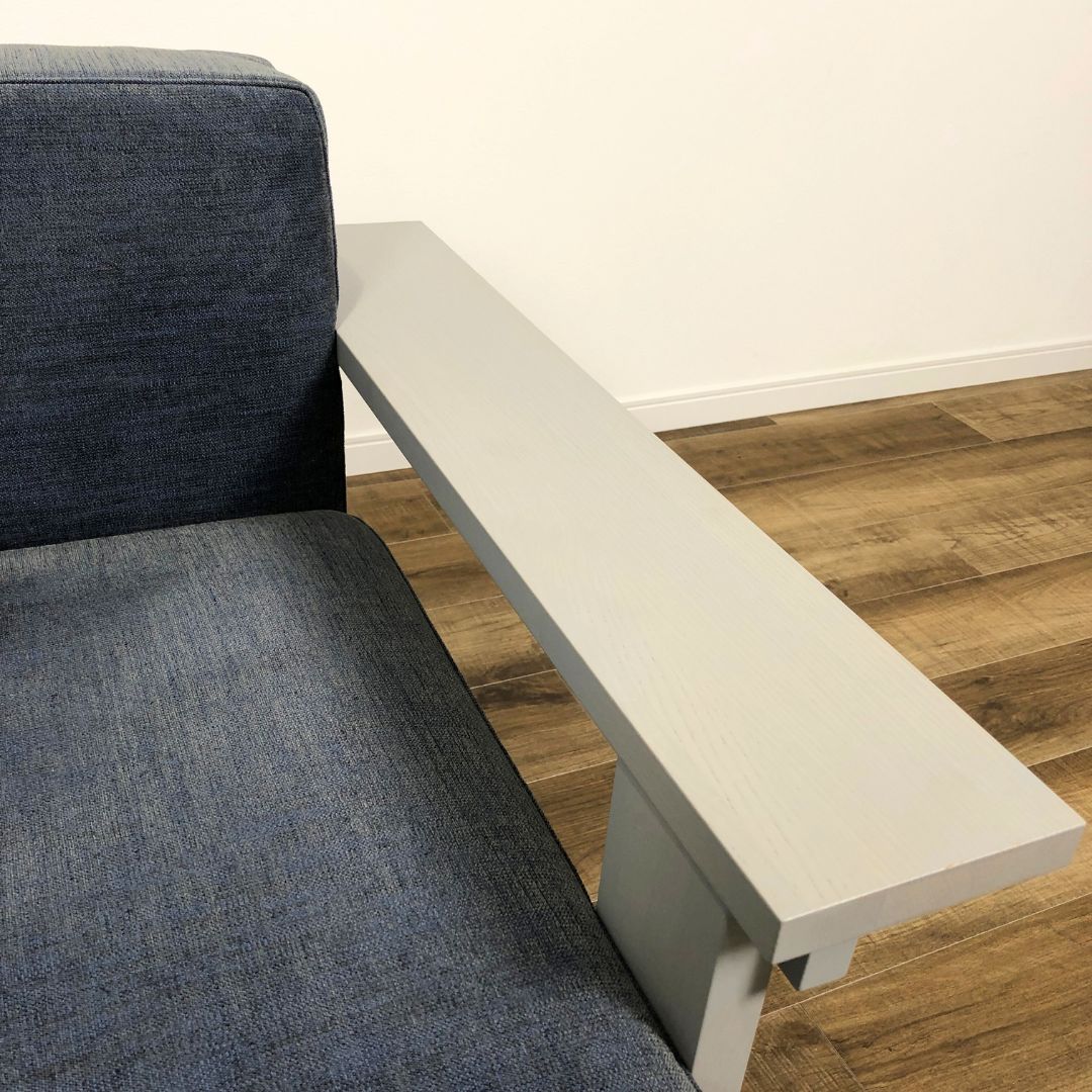 石巻工房 by Karimoku KOBO SOFA by Karimoku Grain Gray 1P / 石巻工房 by Karimoku（イシノマキコウボウバイカリモク） / 1人掛けソファ / AWN30379_dt_12.jpg