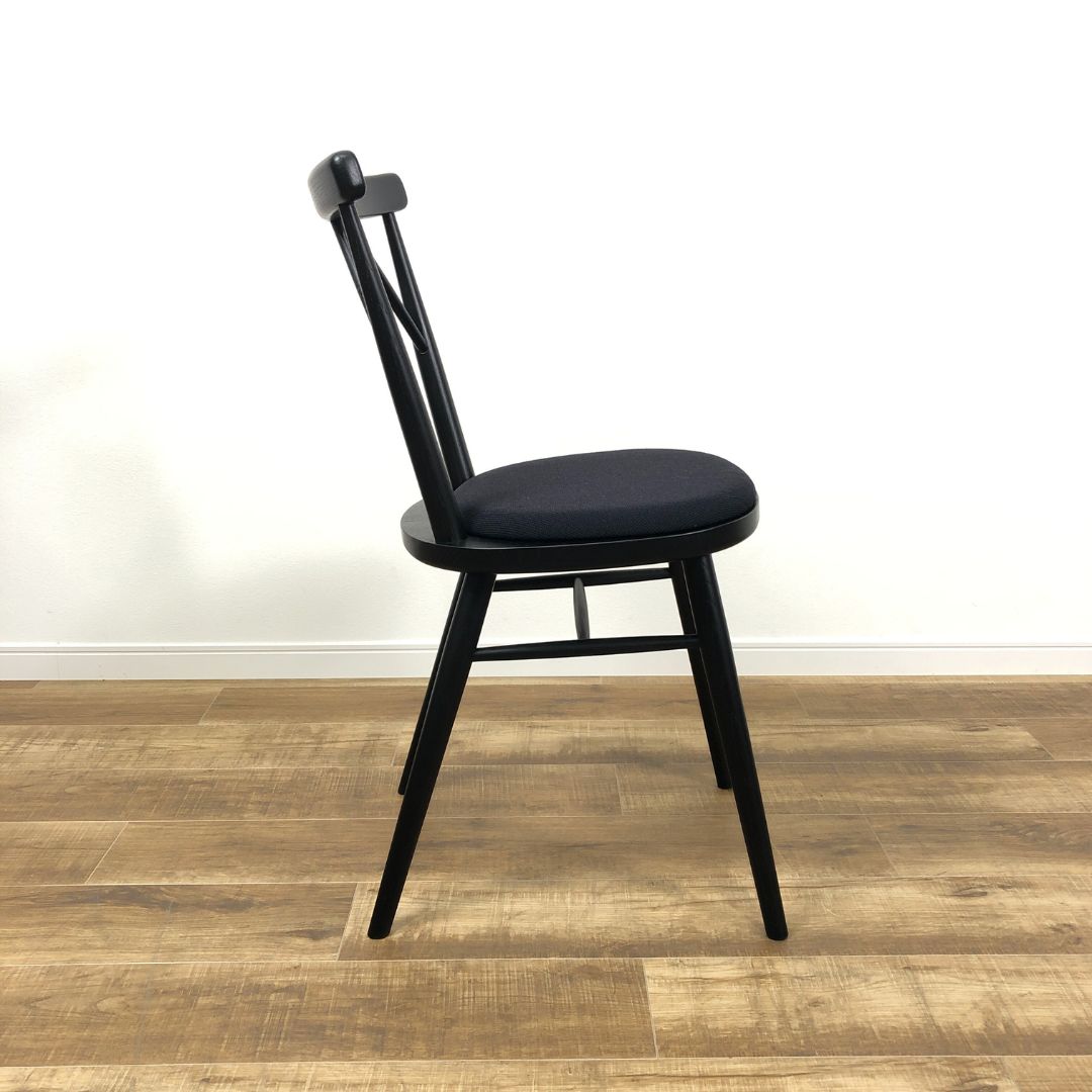 カリモク家具 omi Armless Chair Grain matte black / カリモク家具（カリモクカグ） / ダイニングチェア / AWN30383_dt_04.jpg