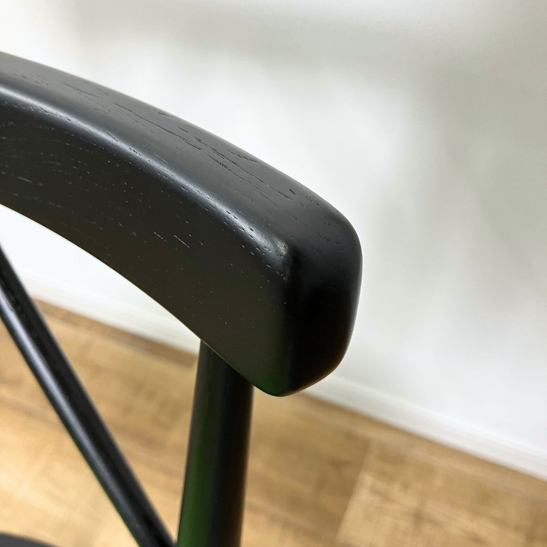 カリモク家具 omi Armless Chair Grain matte black / カリモク家具（カリモクカグ） / ダイニングチェア / AWN30387_dt_11.jpg