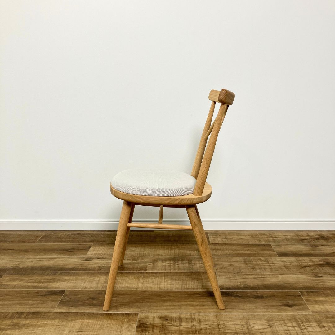 カリモク家具 omi Armless Chair PURE OAK / カリモク家具（カリモクカグ） / ダイニングチェア / AWN30388_dt_02.jpg