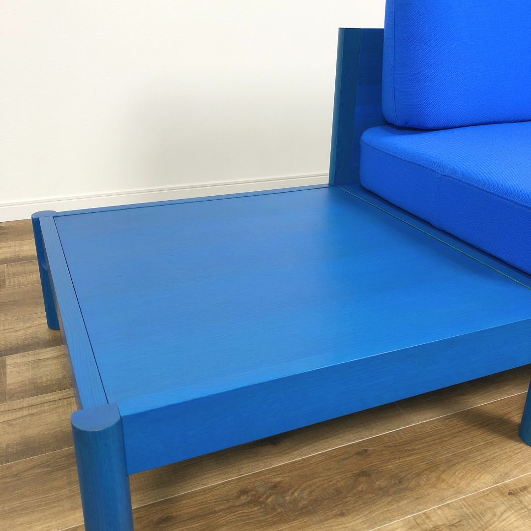 Karimoku New Standard Castor Lobby Sofa System 1seater armless ottoman SET Blue / Karimoku New Standard（カリモクニュースタンダード） / 1人掛けソファ / AWN30396_dt_09.jpg