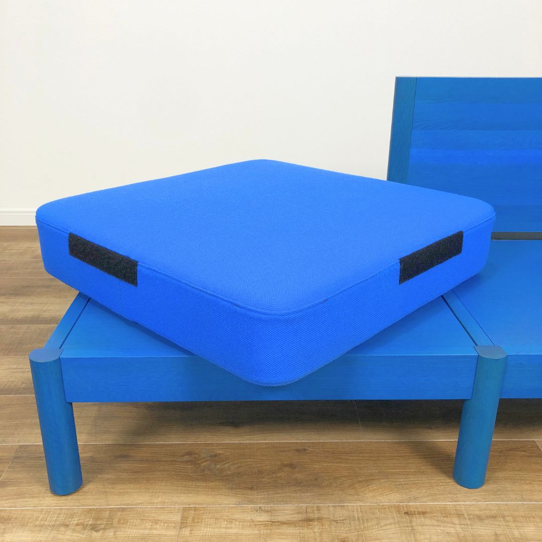 Karimoku New Standard Castor Lobby Sofa System 1seater armless ottoman SET Blue / Karimoku New Standard（カリモクニュースタンダード） / 1人掛けソファ / AWN30396_dt_11.jpg