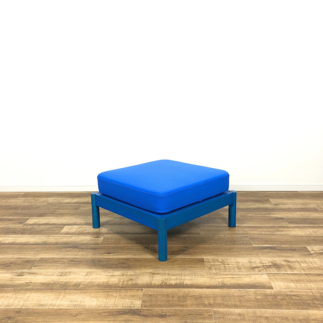 Karimoku New Standard Castor Lobby Sofa System 1seater armless ottoman SET Blue / Karimoku New Standard（カリモクニュースタンダード） / 1人掛けソファ / AWN30396_dt_19.jpg