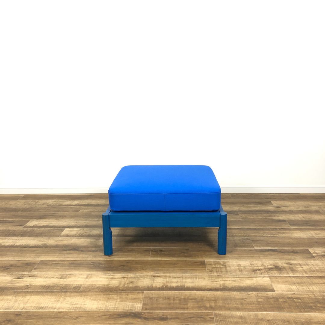 Karimoku New Standard Castor Lobby Sofa System 1seater armless ottoman SET Blue / Karimoku New Standard（カリモクニュースタンダード） / 1人掛けソファ / AWN30396_dt_20.jpg