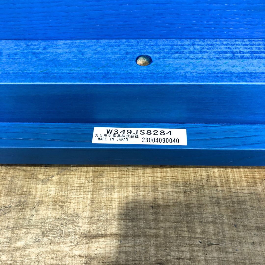 Karimoku New Standard Castor Lobby Sofa System 1seater armless ottoman SET Blue / Karimoku New Standard（カリモクニュースタンダード） / 1人掛けソファ / AWN30396_dt_26.jpg