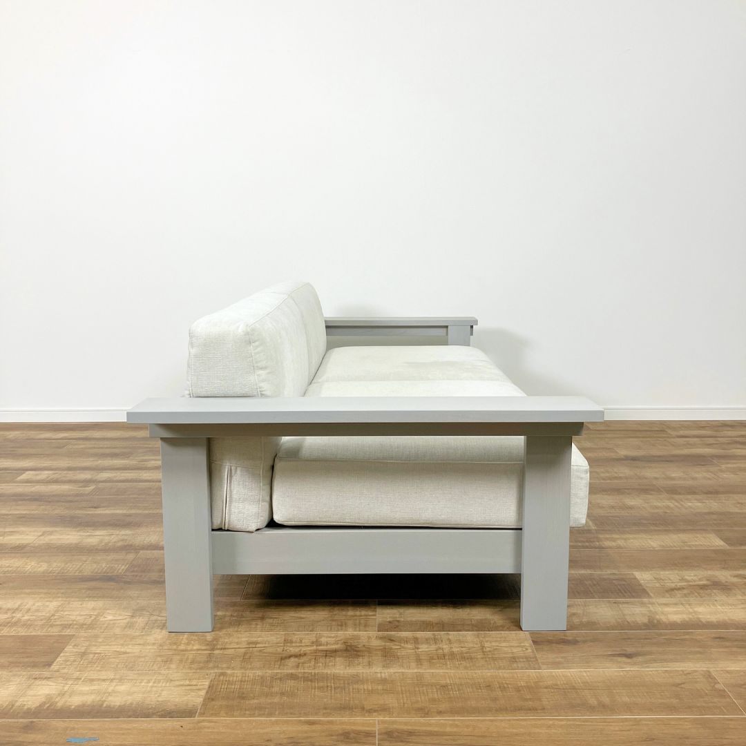 石巻工房 by Karimoku KOBO SOFA by Karimoku Grain Gray 3P / 石巻工房 by Karimoku（イシノマキコウボウバイカリモク） / 3人掛けソファ / AWN30401_dt_04.jpg