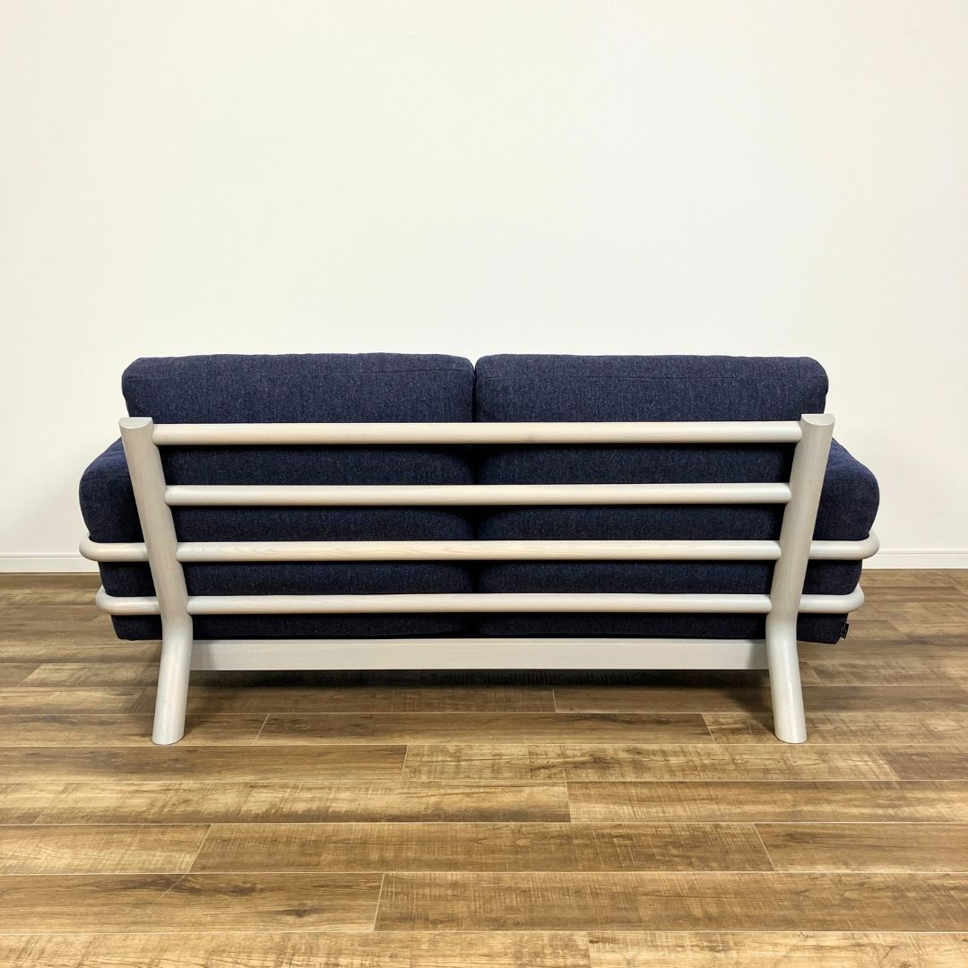 Karimoku New Standard Castor Sofa 2-Seater Ottoman SET Grain Gray / Karimoku New Standard（カリモクニュースタンダード） / 2人掛けソファ / AWN30407_dt_03.jpg