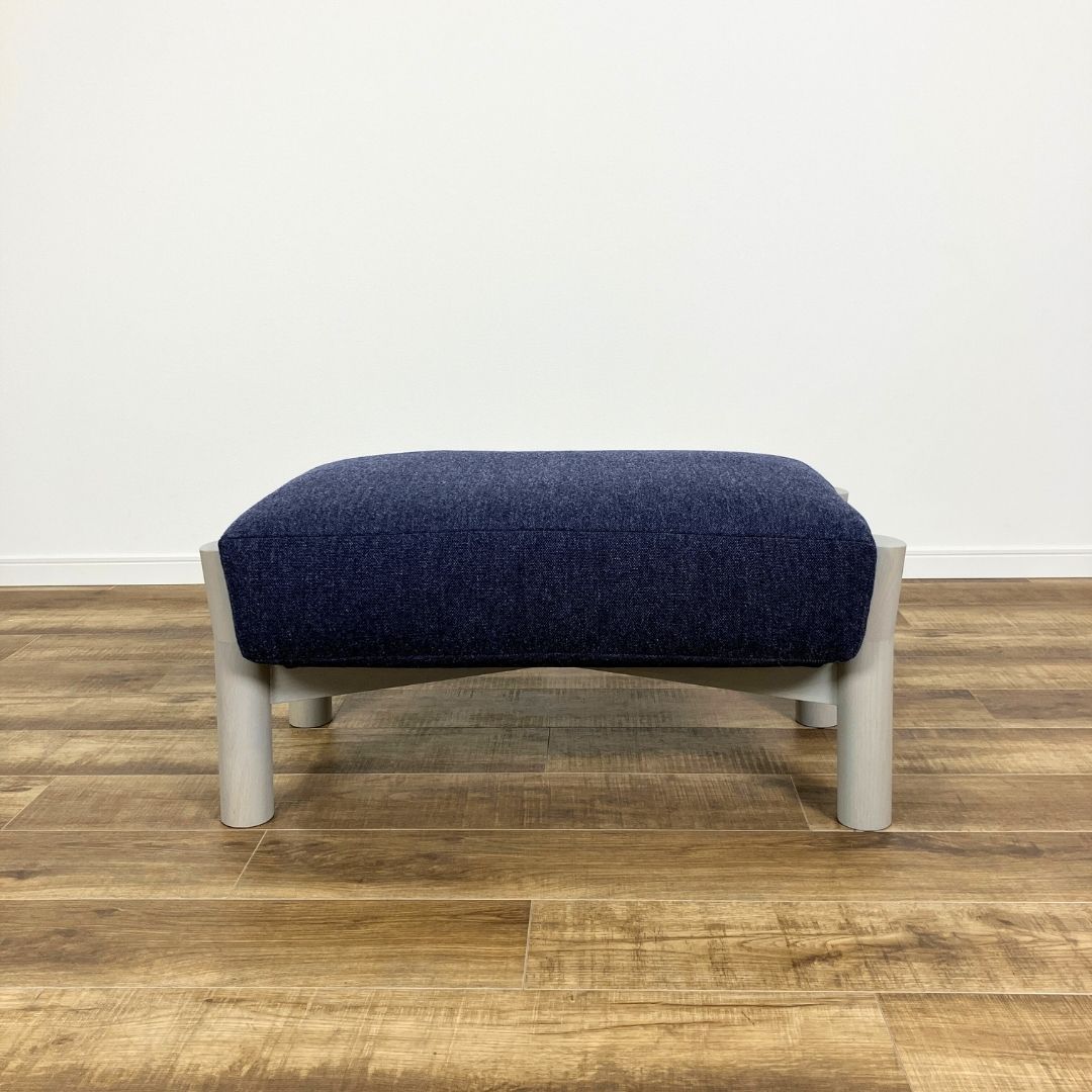 Karimoku New Standard Castor Sofa 2-Seater Ottoman SET Grain Gray / Karimoku New Standard（カリモクニュースタンダード） / 2人掛けソファ / AWN30407_dt_18.jpg