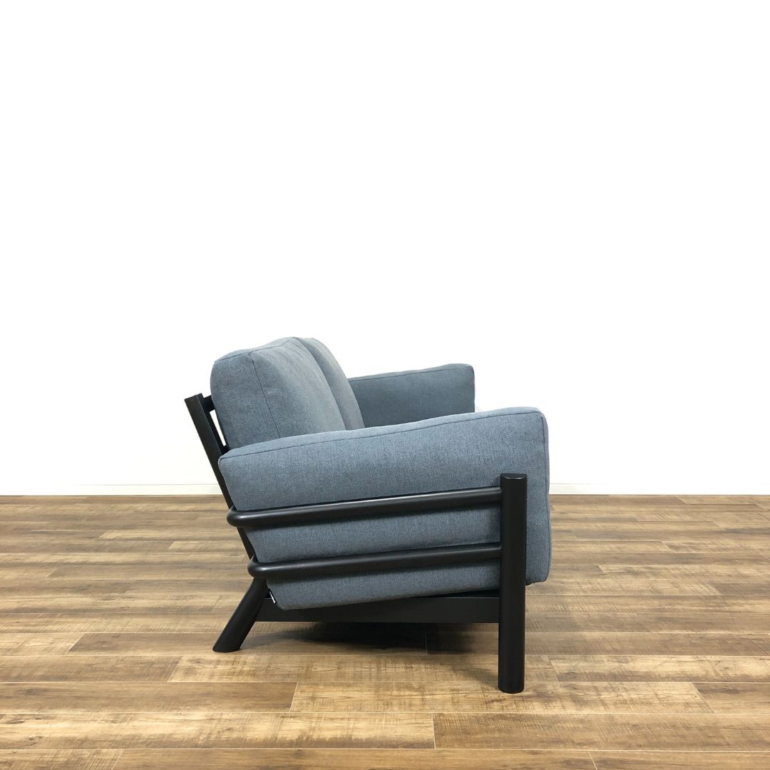 Karimoku New Standard Castor Sofa 3-Seater Grain Matte Black / Karimoku New Standard（カリモクニュースタンダード） / 3人掛けソファ / AWN30408_dt_02.jpg