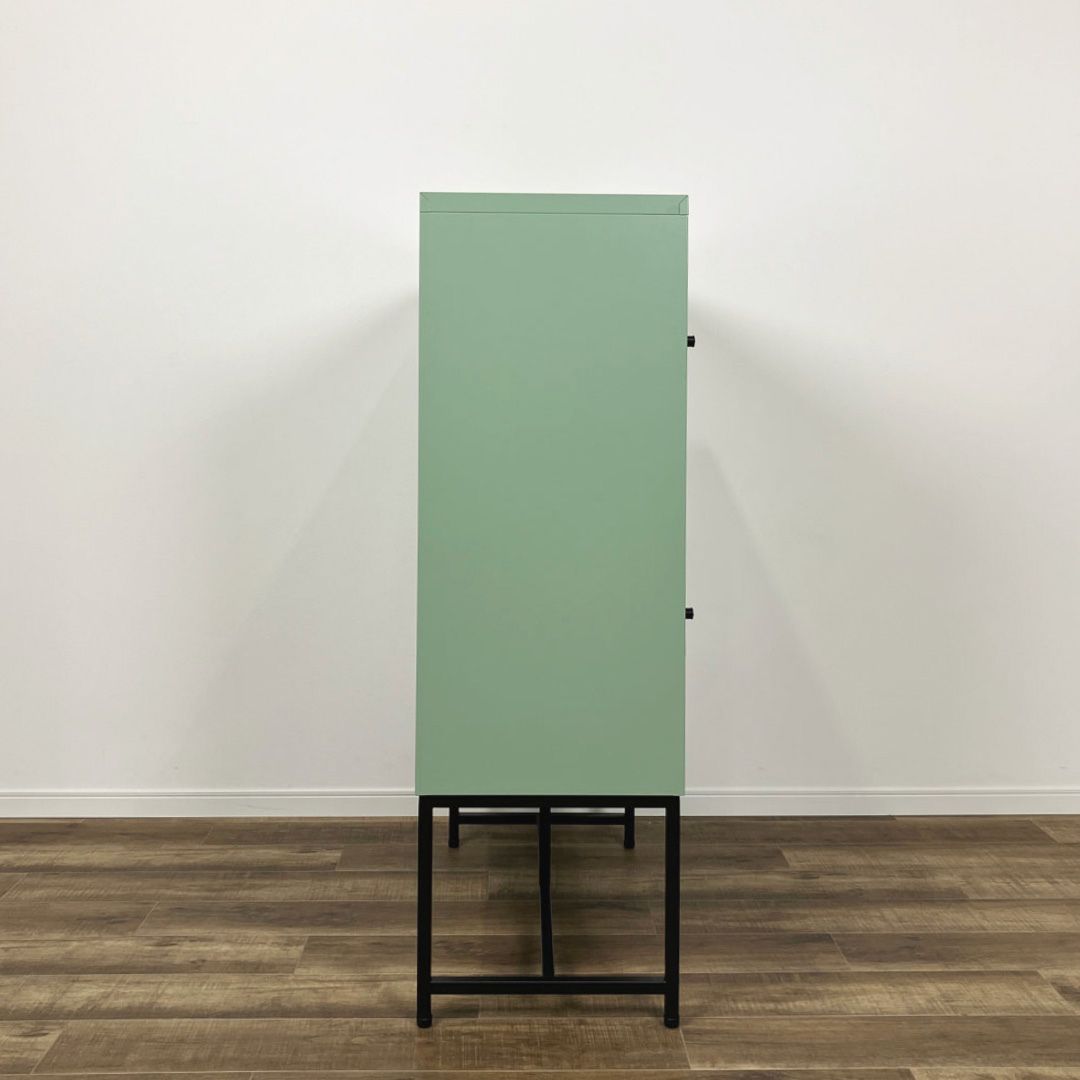 Work Plus FLEX-WIZ STORAGE 4DOOR OLIVE / Work Plus（ワークプラス） / オフィスロッカー・オフィス書庫・オフィスラック / AWN30428_dt_04.jpg