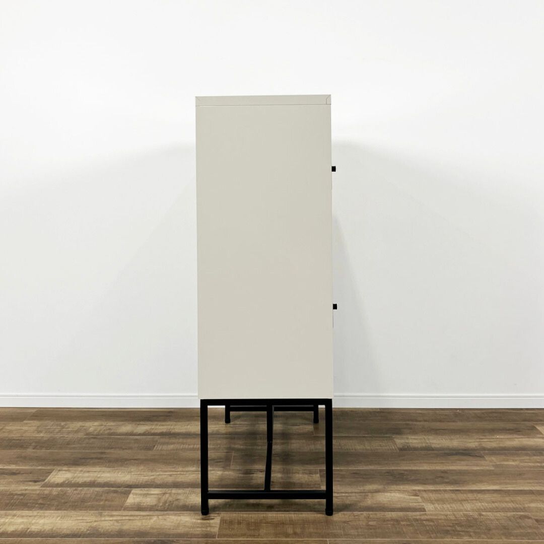 Work Plus FLEX-WIZ STORAGE 4DOOR GREIGE / Work Plus（ワークプラス） / オフィスロッカー・オフィス書庫・オフィスラック / AWN30429_dt_04.jpg