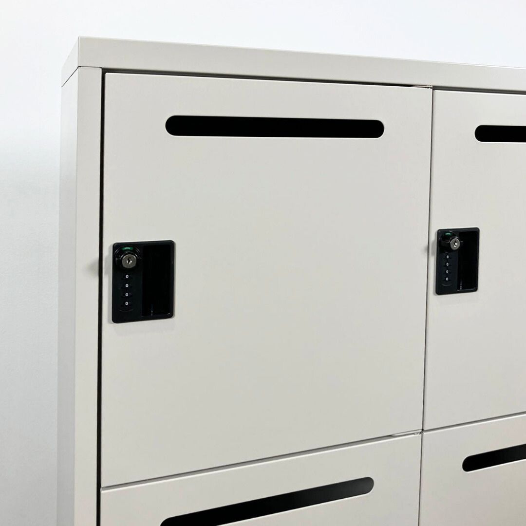 Work Plus FLEX-WIZ STORAGE 4DOOR GREIGE / Work Plus（ワークプラス） / オフィスロッカー・オフィス書庫・オフィスラック / AWN30429_dt_05.jpg