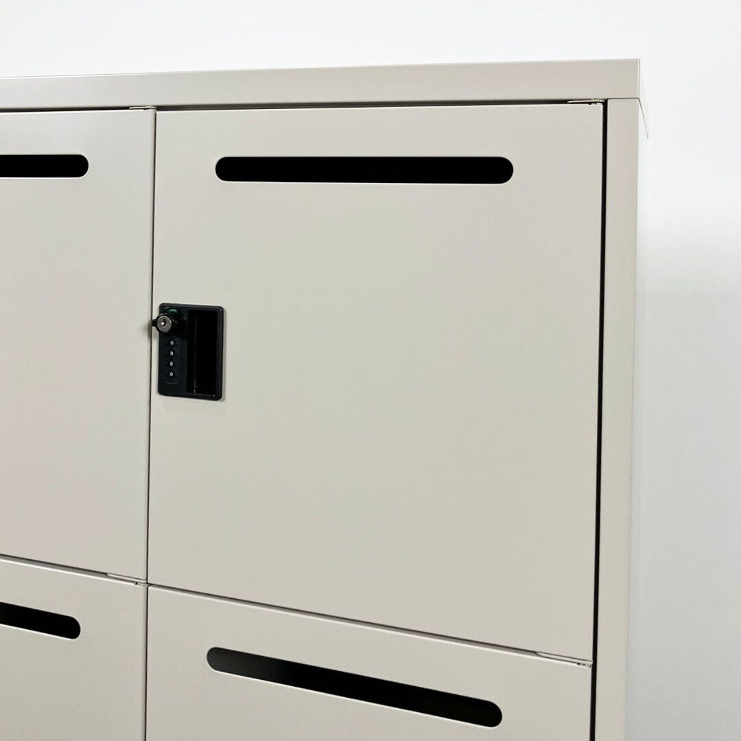 Work Plus FLEX-WIZ STORAGE 4DOOR GREIGE / Work Plus（ワークプラス） / オフィスロッカー・オフィス書庫・オフィスラック / AWN30429_dt_06.jpg