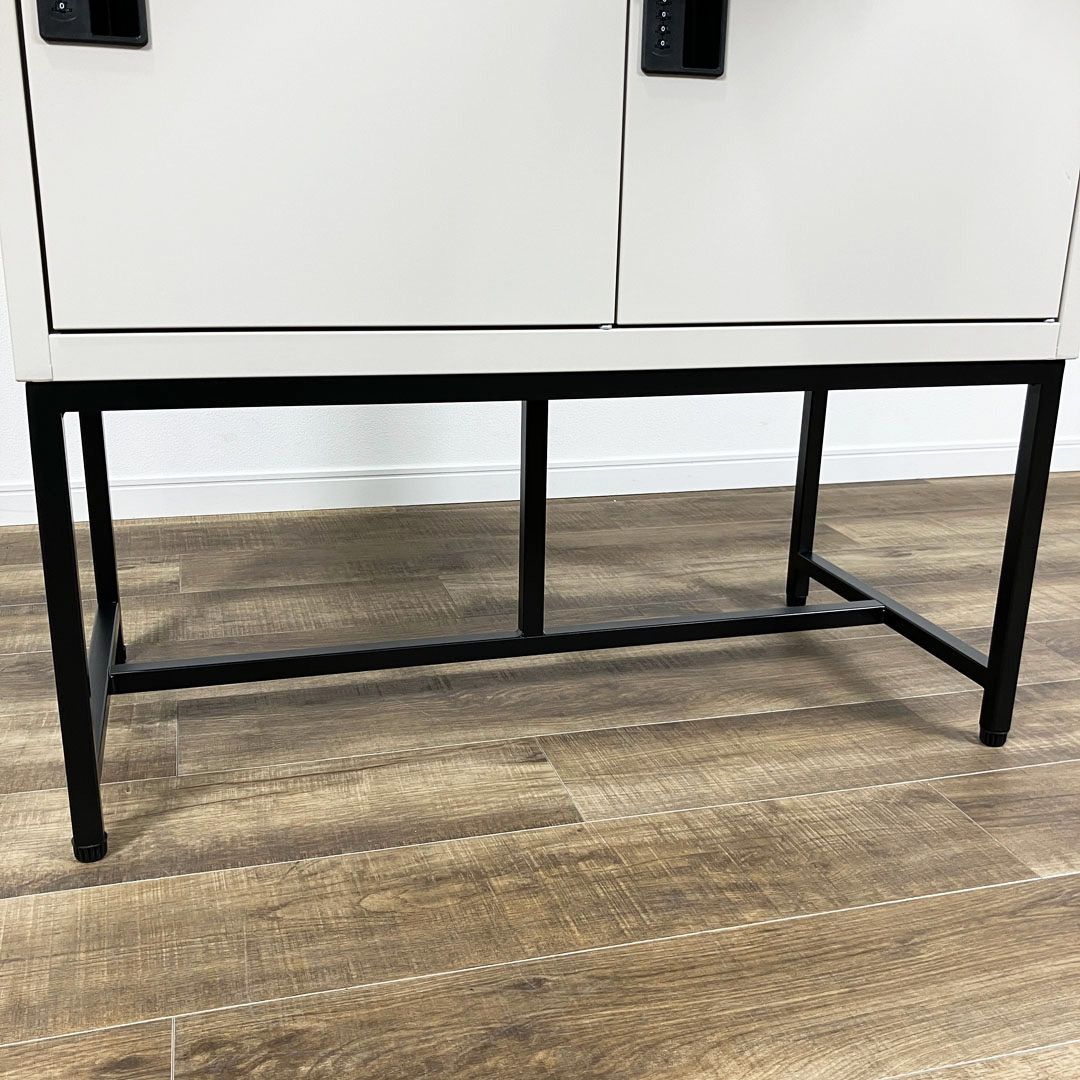 Work Plus FLEX-WIZ STORAGE 4DOOR GREIGE / Work Plus（ワークプラス） / オフィスロッカー・オフィス書庫・オフィスラック / AWN30429_dt_07.jpg