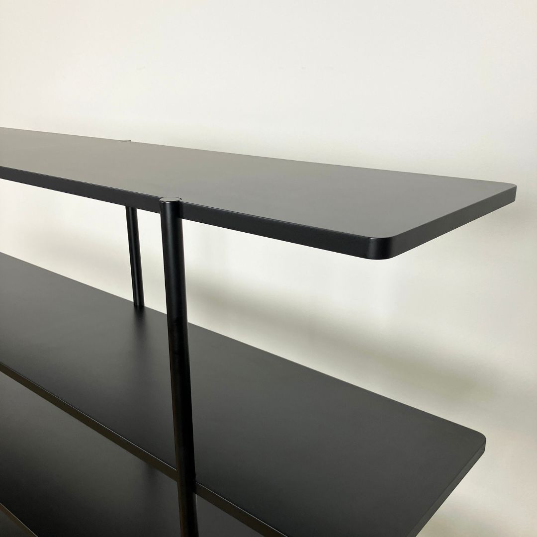 Living Divani Aero Bookshelf AERL110 BLACK / Living Divani（リビング ディバーニ） / ラック・ブックシェルフ・マガジンラック・本棚 / AWN30431_dt_04.jpg