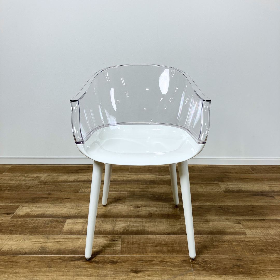 MAGIS SD1700 CYBORG glossy white 1736C clear 2540TR / MAGIS（マジス） / ラウンジチェア / AWN30446_dt_01.jpg