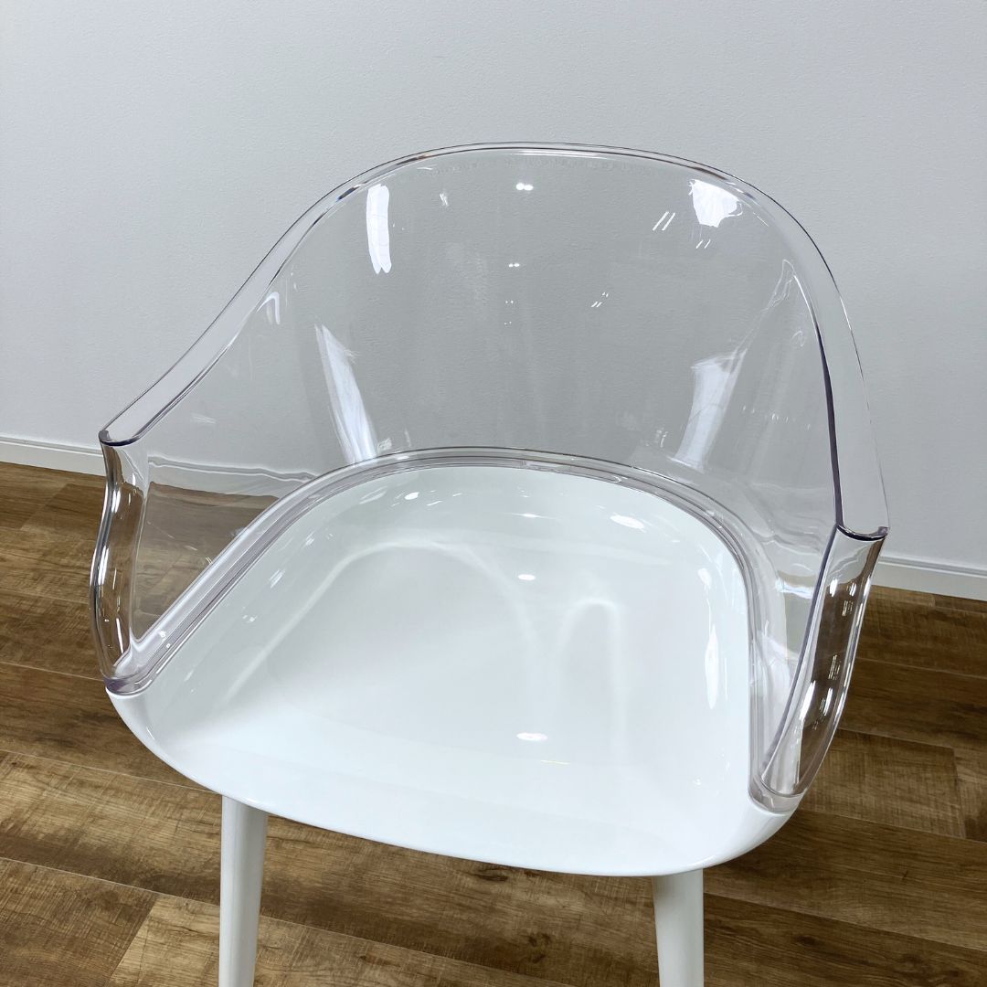 MAGIS SD1700 CYBORG glossy white 1736C clear 2540TR / MAGIS（マジス） / ラウンジチェア / AWN30446_dt_05.jpg