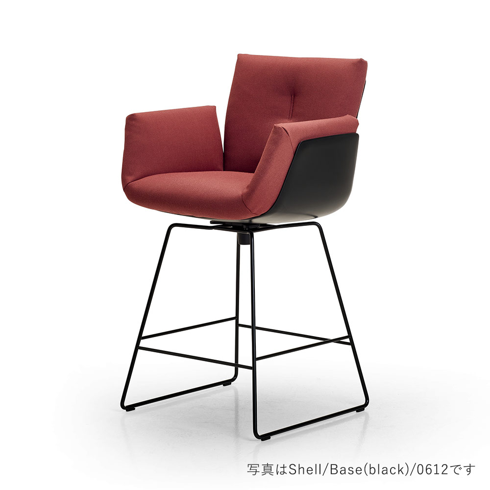 Alvo bar chair SH710 862 Shell/Base(white)_COR / COR（コア） / カウンターチェア・バーチェア / CCR10029DBR_ma.jpg