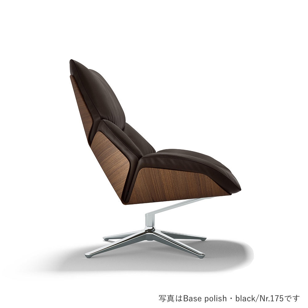 Shrimp Hi back chair 72166(Base black)_COR / COR（コア） / ラウンジチェア / CCR10045DBR_ma.jpg