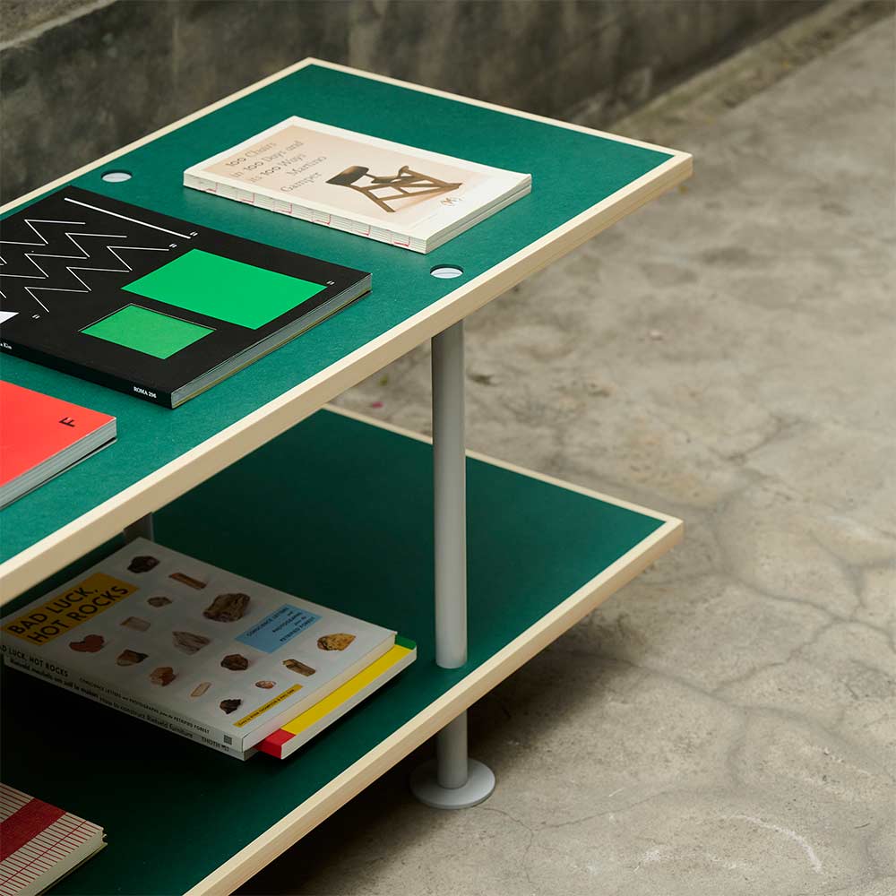 KIT Shelf SLF-03 3rd (Industrial green leg) / KIT（キット） / ラック・ブックシェルフ・マガジンラック・本棚 / CPK10046_dt_02.jpg