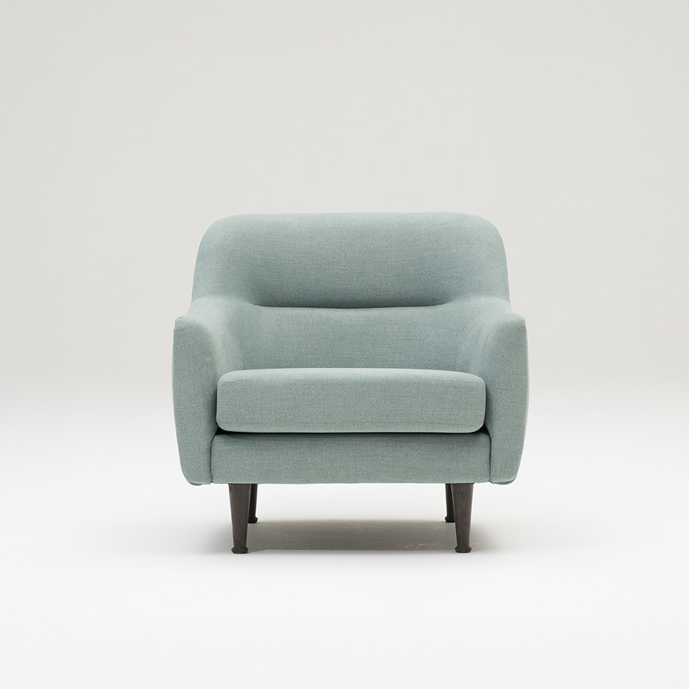MURANO MIYAKO LOUNGE CHAIR FRAME：CHARCOAL BROWN / COMPLEX UNIVERSAL FURNITURE SUPPLY（コンプレックスユニバーサルファニチャーサプライ） / ラウンジチェア / CPX10094_dt_01.jpg