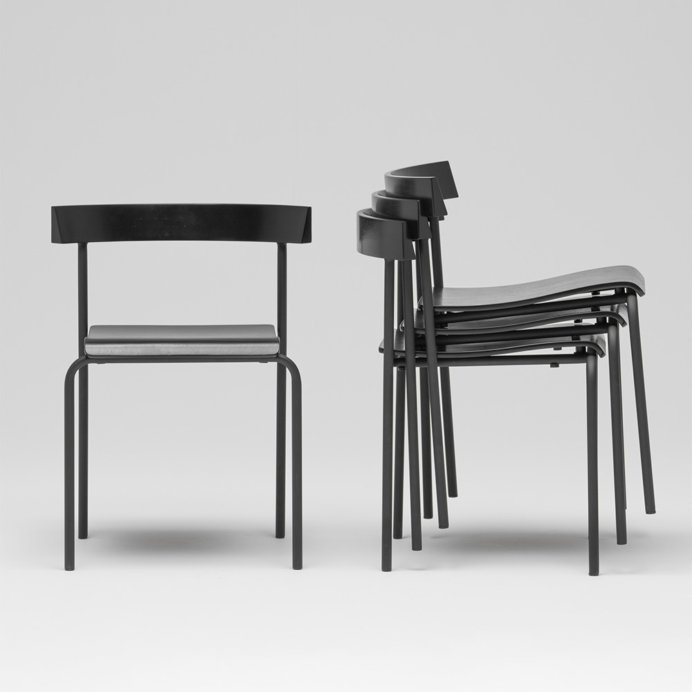 KANJI CHAIR - BLACK / COMPLEX UNIVERSAL FURNITURE SUPPLY（コンプレックスユニバーサルファニチャーサプライ） / ダイニングチェア / CPX10104_dt_10.jpg