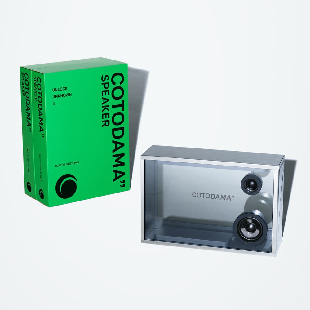COTODAMA Speaker Box MILITARY SILVER / COTODAMA（コトダマ） / オーディオ・スピーカー / CTD10002_dt_03.jpg