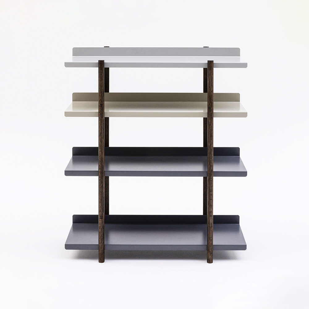 DUENDE MARGE SHELF 4 OIL FINISH / DUENDE（デュエンデ） / ラック・ブックシェルフ・マガジンラック・本棚 / DUE10024_dt_01.jpg